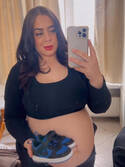 Rebecca enceinte