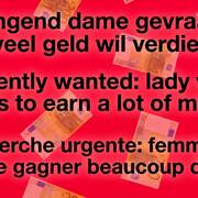 Gevraagd unieke dame