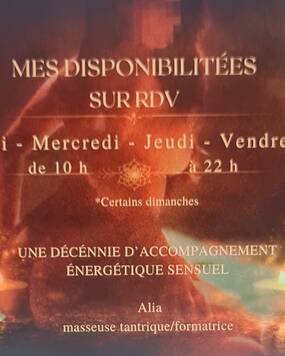 Alia MASSAGE Tantrique