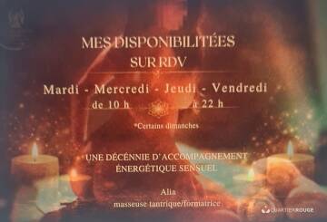 DIMANCHE Alia MASSAGE Tantrique (Photo)