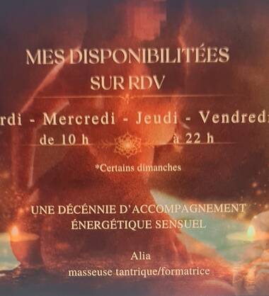 Alia MASSAGE Tantrique