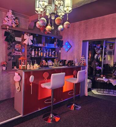 Bar l\'Xtase Zen Hôtesses champag