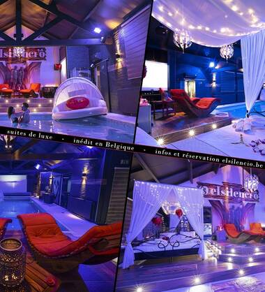 El silenci\'ô suites de luxe avec piscine privative