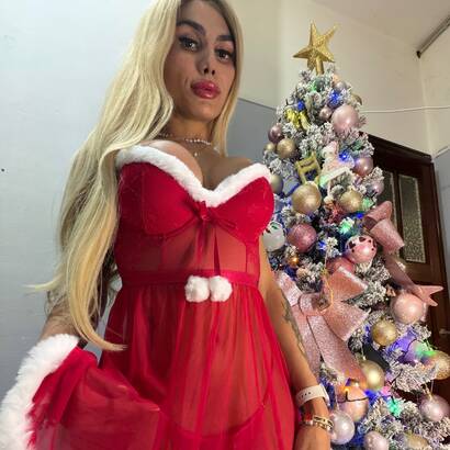 Katy  trans blonde cheval 23cm