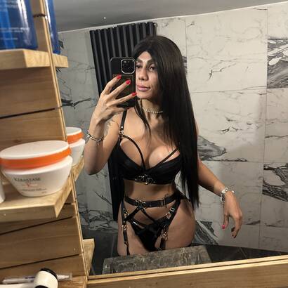 Katy  trans blonde cheval 23cm