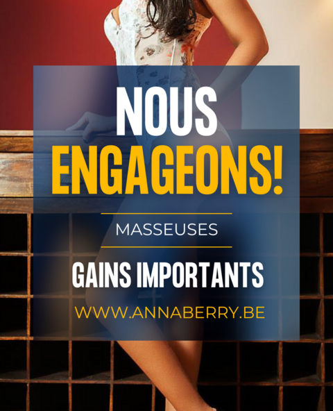 Anna Berry engage masseuses