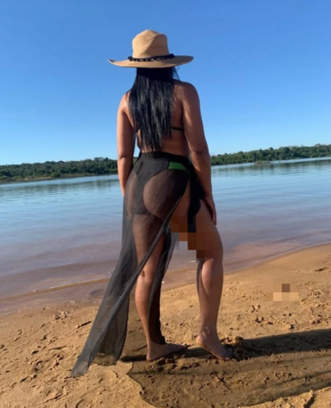 Beatriz Enceinte 7 mois