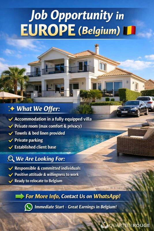 Work in Belgium. (Photo)