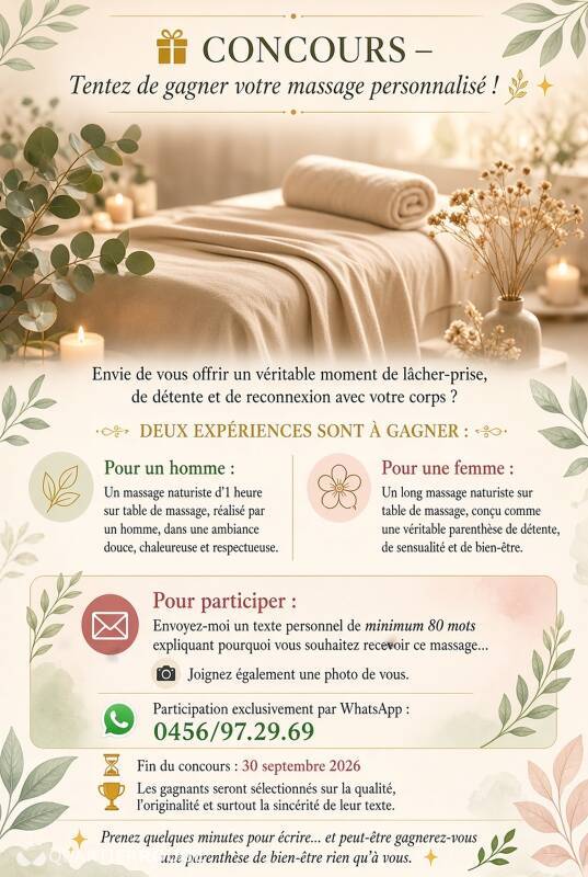 Masseur instinctif (Photo)